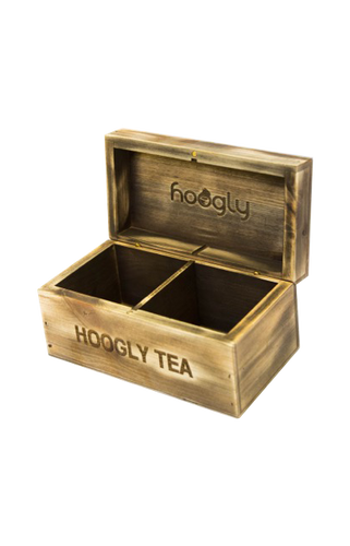 Luxury wooden box - 2 compartment