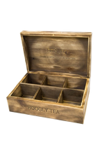 Load image into Gallery viewer, Large luxury wooden box - 6 compartment