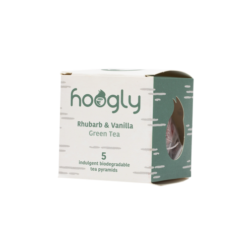 Rhubarb & Vanilla - Green Tea - Retail Case
