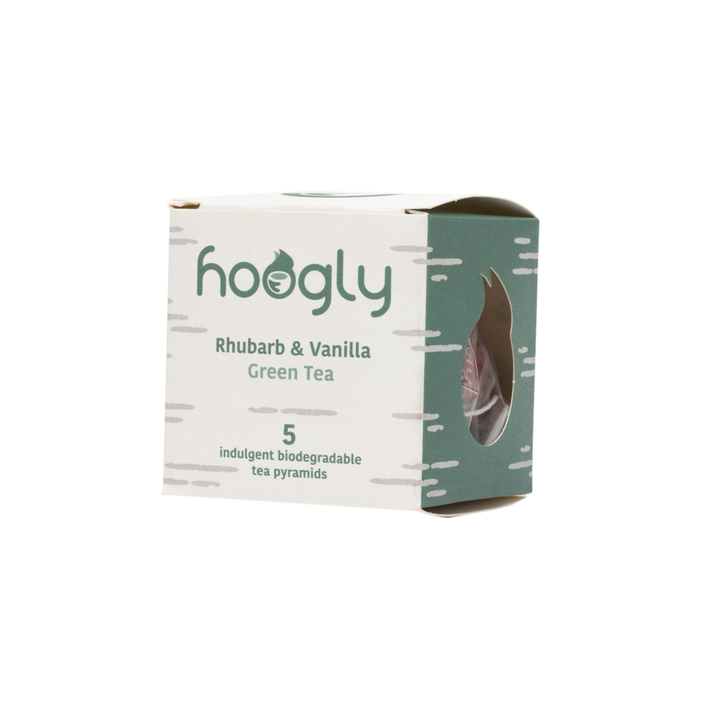 Rhubarb & Vanilla - Green Tea - Retail Case